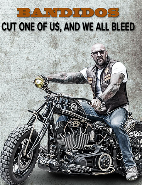 コレクション Bandidos MC 1970 Houston Chopper Poster Bandidos MC