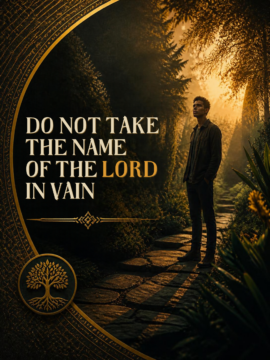 Do Not Take The Name Of The Lord In Vain