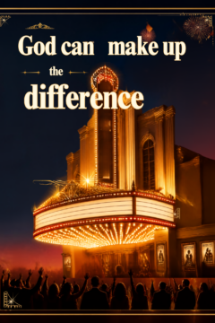 God can make up the difference